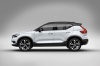 2019 Volvo XC40 T5 R-Design AWD in Crystal White Metallic from a side view